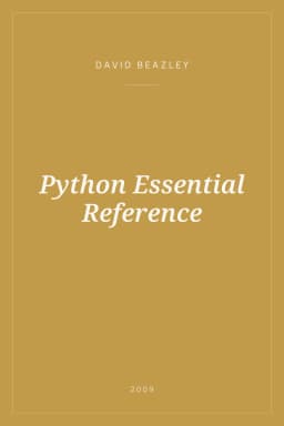 Portada de Python Essential Reference