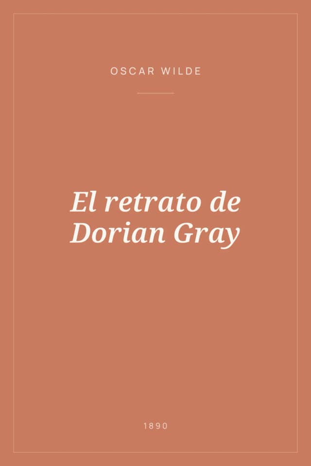 Portada de El retrato de Dorian Gray
