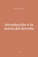 Portada de Introducción a la teoría del derecho