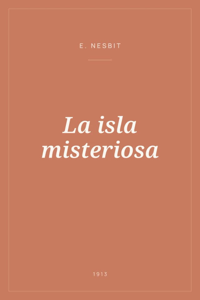 Portada de La isla misteriosa