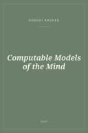 Portada de Computable Models of the Mind