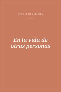 Portada de En la vida de otras personas