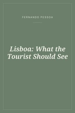 Portada de Lisboa: What the Tourist Should See
