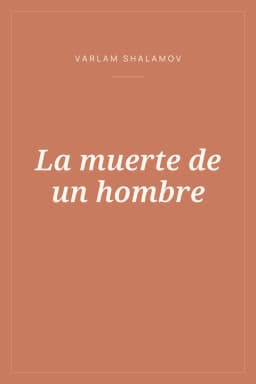 Portada de La muerte de un hombre