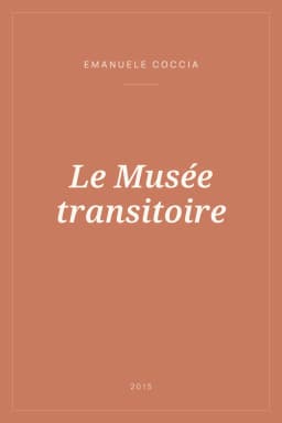 Portada de Le Musée transitoire
