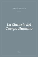 Portada de La Sintaxis del Cuerpo Humano