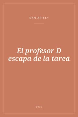 Portada de El profesor D escapa de la tarea