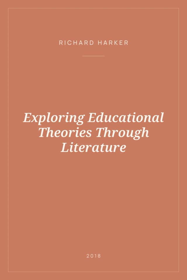Portada de Exploring Educational Theories Through Literature