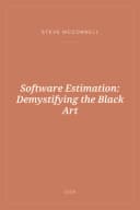 Portada de Software Estimation: Demystifying the Black Art