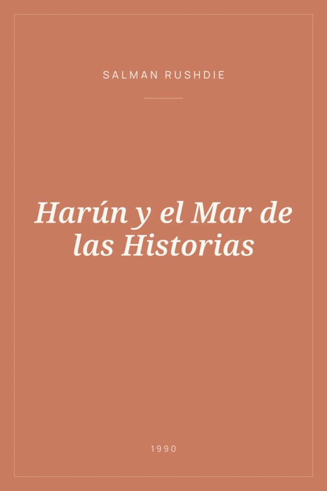 Portada de Harún y el Mar de las Historias
