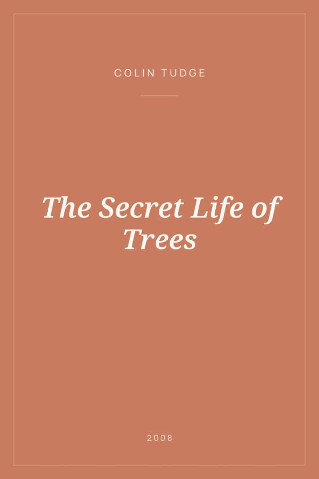 Portada de The Secret Life of Trees