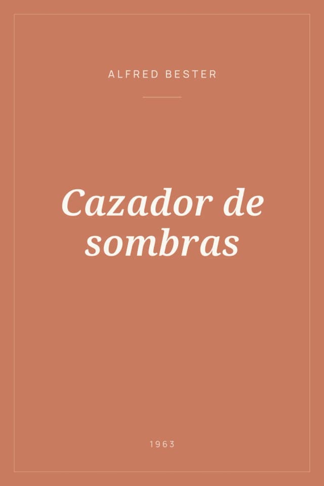 Portada de Cazador de sombras