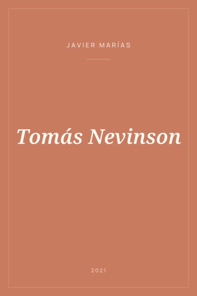 Portada de Tomás Nevinson
