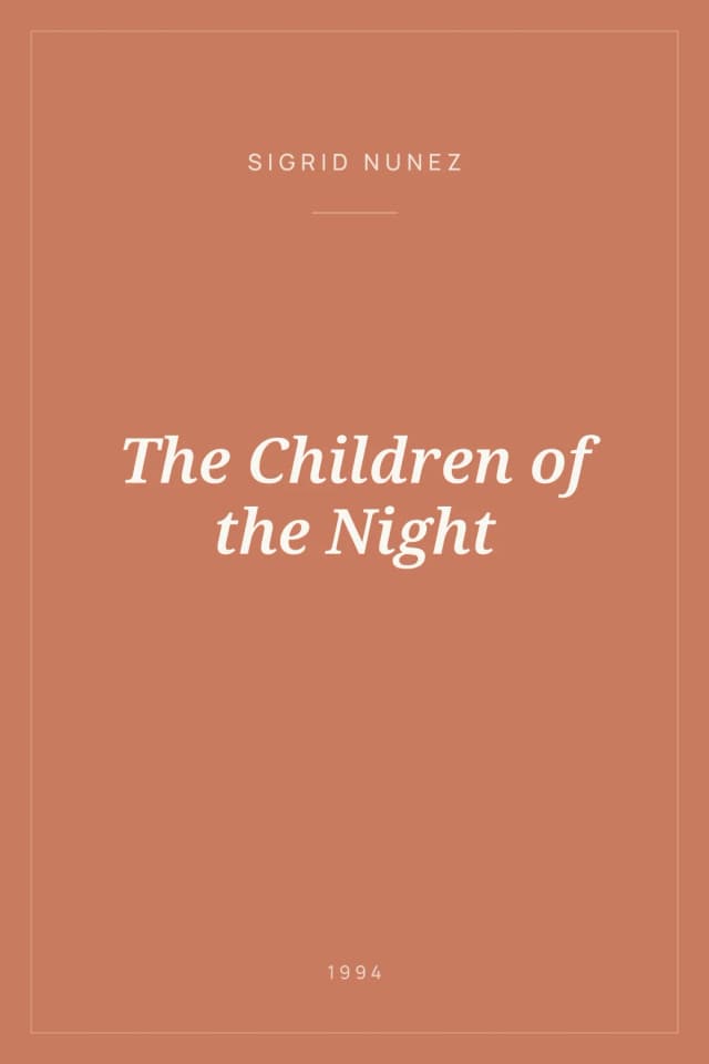 Portada de The Children of the Night
