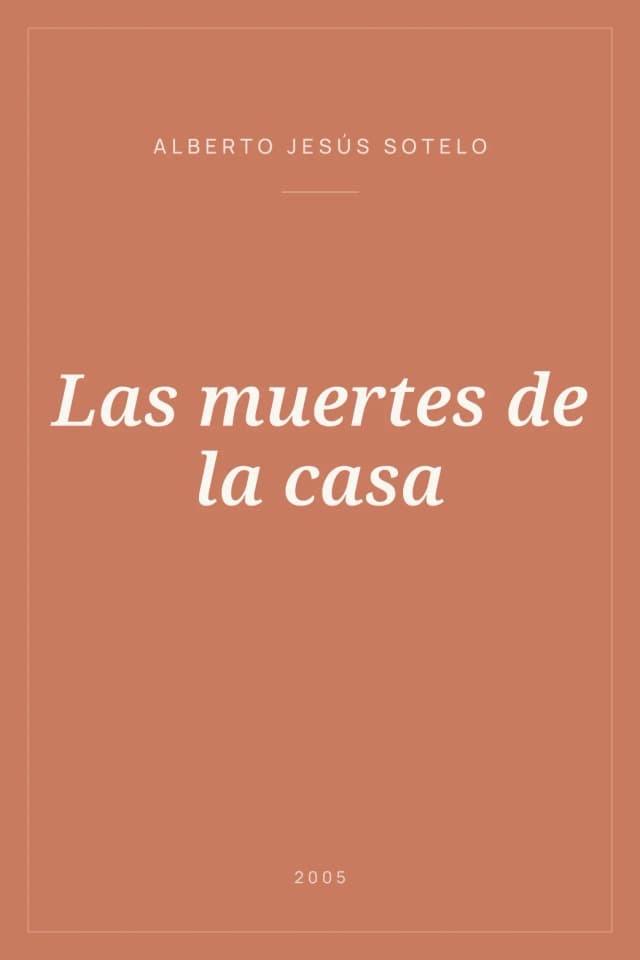 Portada de Las muertes de la casa