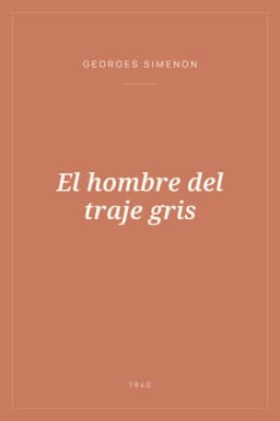 Portada de El hombre del traje gris