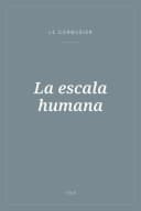 Portada de La escala humana