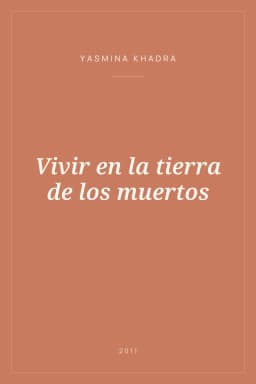Portada de Vivir en la tierra de los muertos