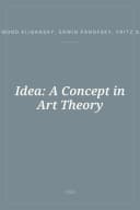 Portada de Idea: A Concept in Art Theory