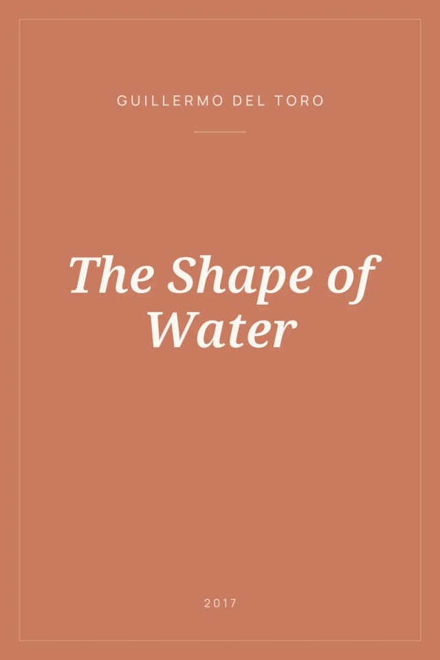Portada de The Shape of Water