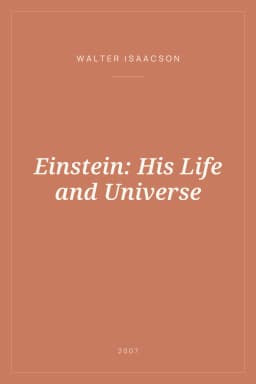 Portada de Einstein: His Life and Universe
