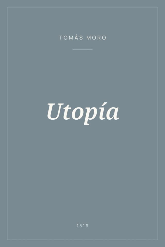 Portada de Utopía