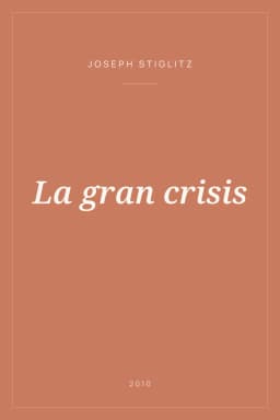 Portada de La gran crisis