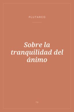 Portada de Sobre la tranquilidad del ánimo
