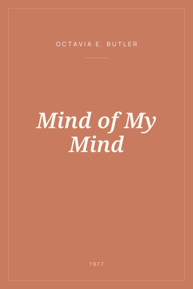 Portada de Mind of My Mind