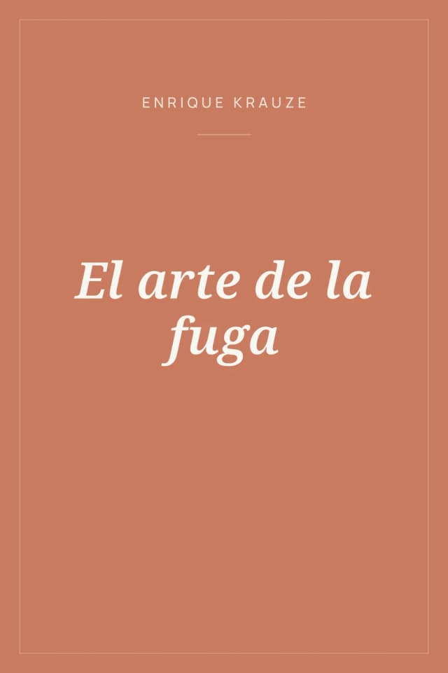 Portada de El arte de la fuga