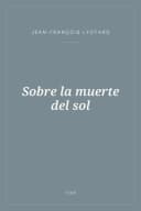 Portada de Sobre la muerte del sol