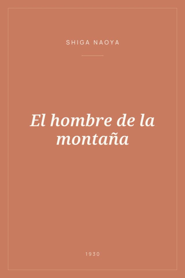 Portada de El hombre de la montaña