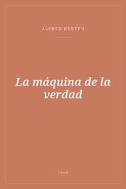 Portada de La máquina de la verdad