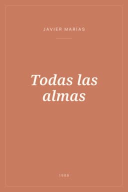 Portada de Todas las almas