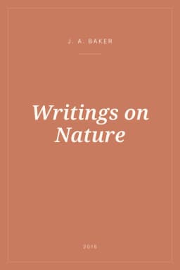 Portada de Writings on Nature