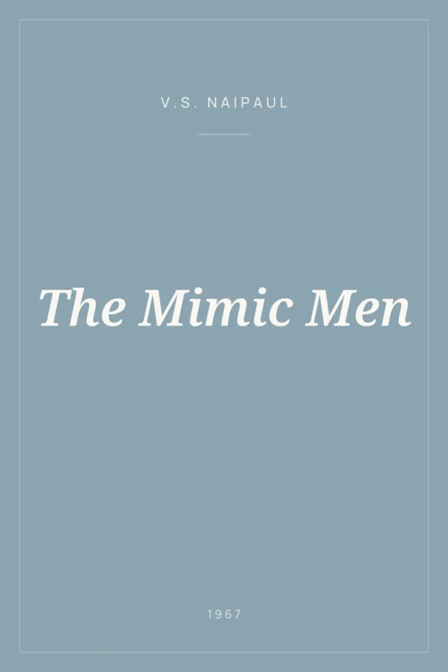 Portada de The Mimic Men