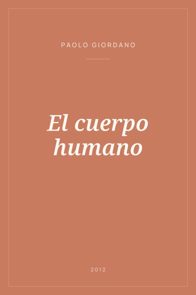 Portada de El cuerpo humano