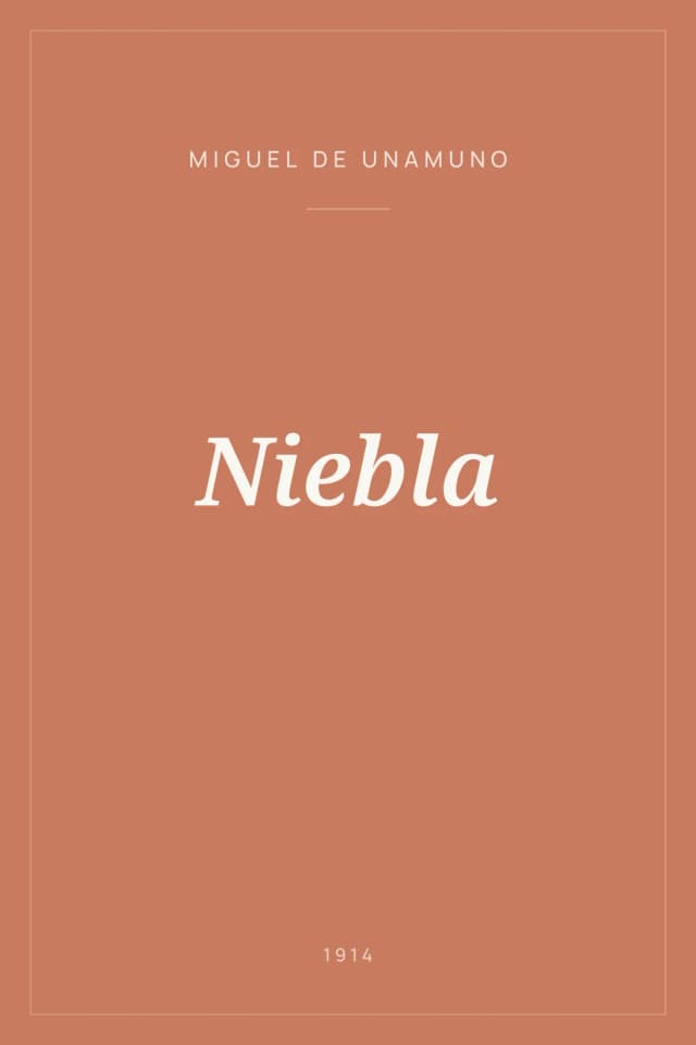 Portada de Niebla