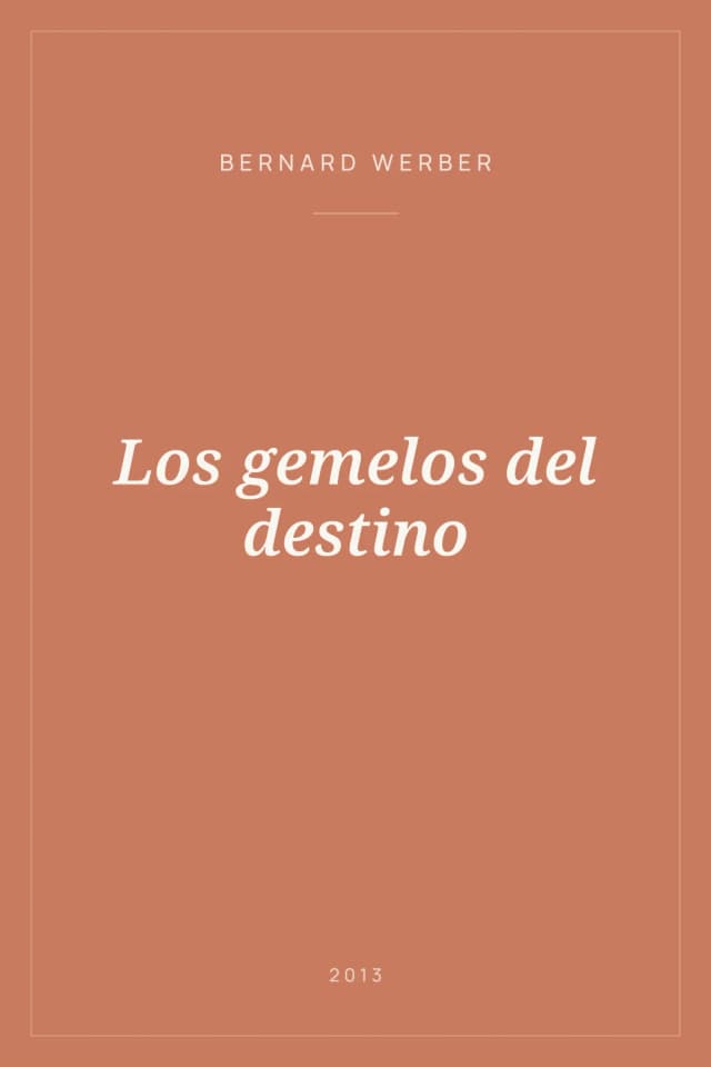Portada de Los gemelos del destino