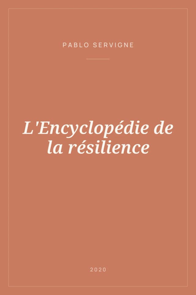 Portada de L'Encyclopédie de la résilience
