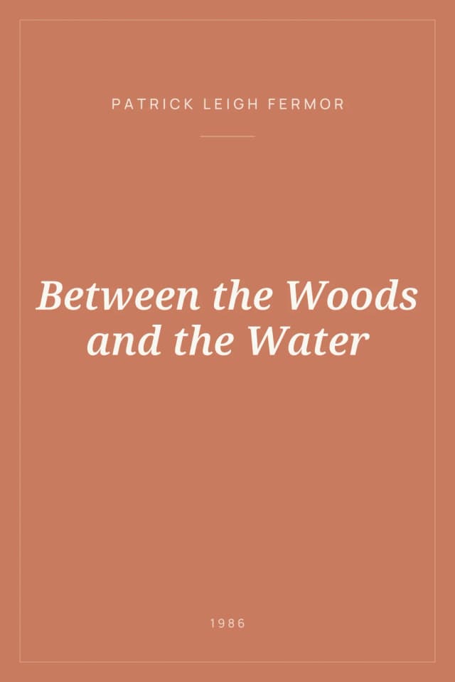 Portada de Between the Woods and the Water