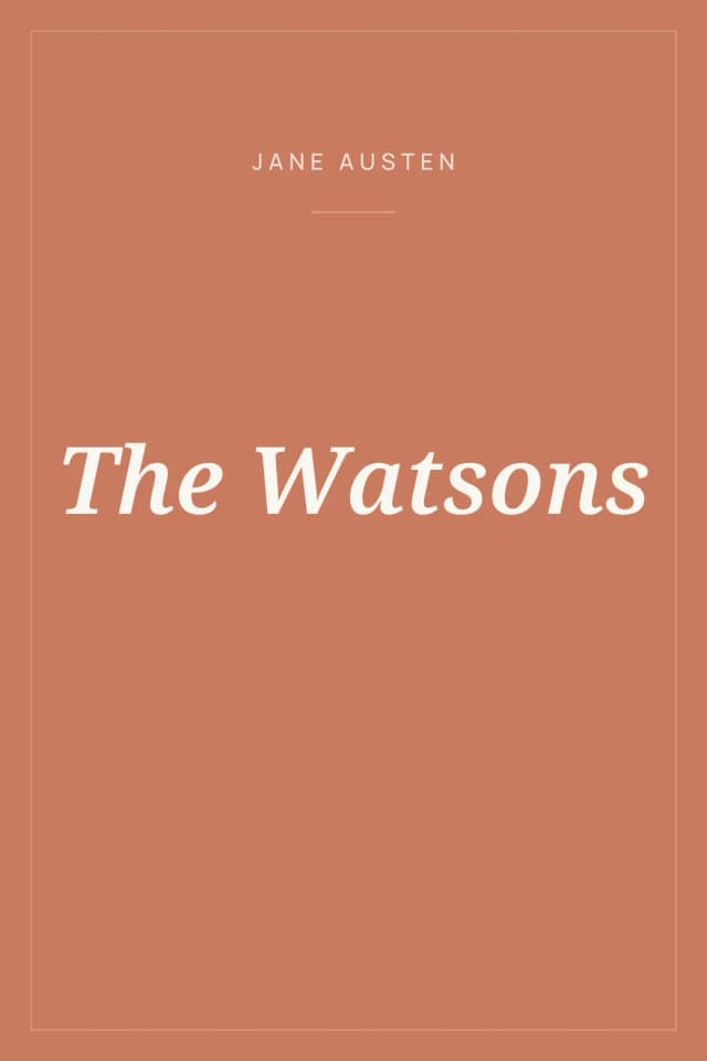 Portada de The Watsons