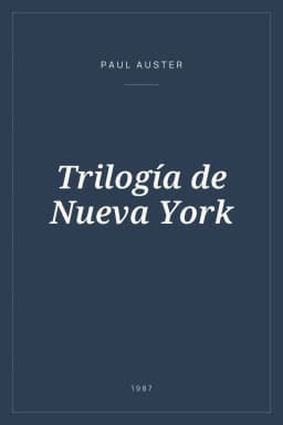 Portada de Trilogía de Nueva York