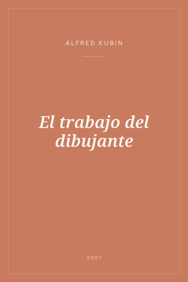 Portada de El trabajo del dibujante