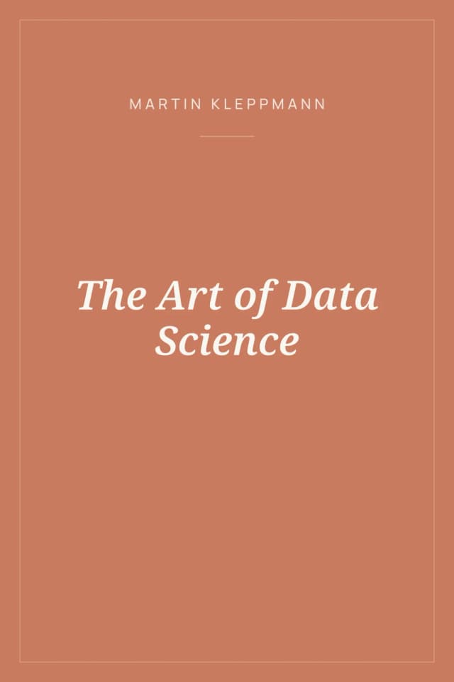 Portada de The Art of Data Science