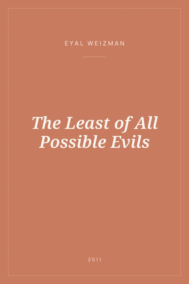 Portada de The Least of All Possible Evils