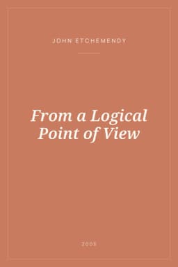 Portada de From a Logical Point of View