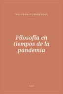 Portada de Filosofía en tiempos de la pandemia