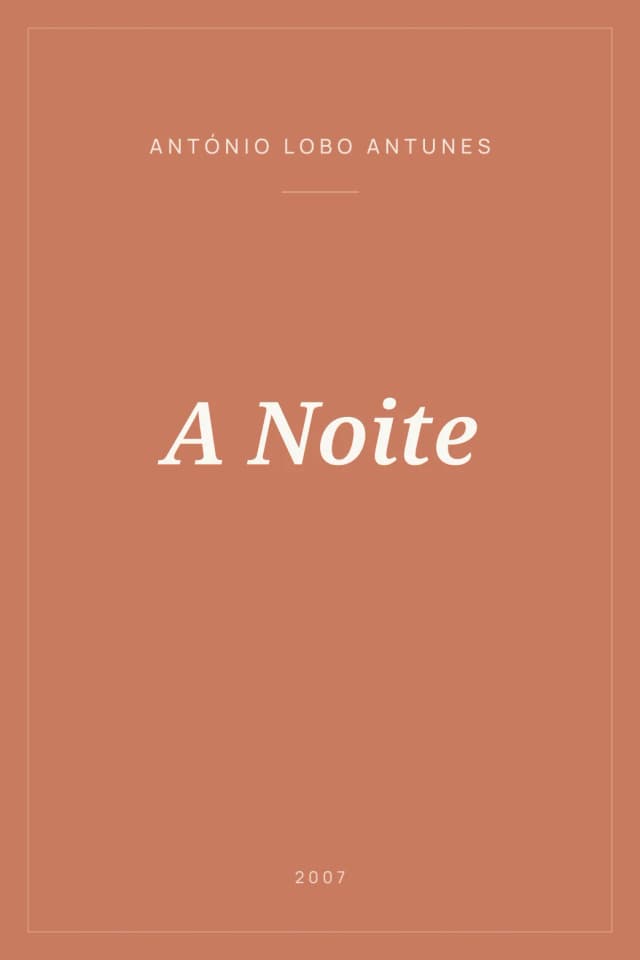 Portada de A Noite
