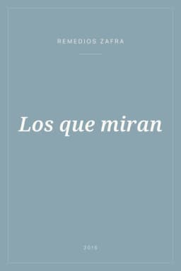 Portada de Los que miran